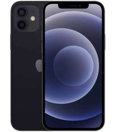 APPLE IPHONE 12  128 gb ( CPO) CERTIFIED PRE-OWNED BLACK IN COLOR. ( sealed in the box )