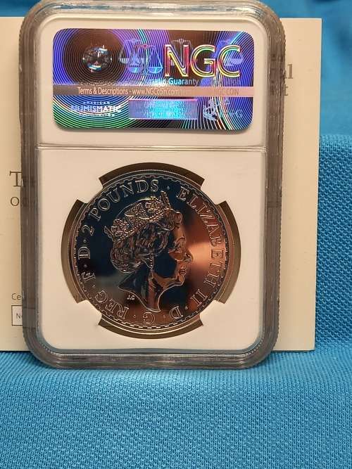2016 Great Britain 2 Pound Britannia - Plain Fields