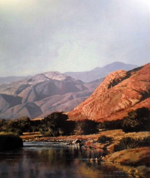John Meyer - The Richtersveld - A magnificent print! Bid now!