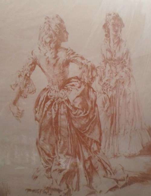 Russel Flint - Victorian ladies