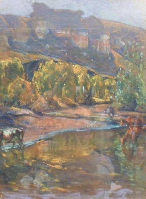 Alfred Palmer - River landscape