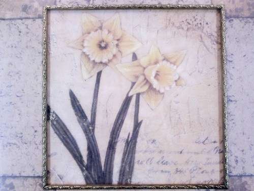 Dafodils - A delightful print! A little treasure, bid now!