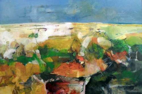 Margaret Gradwell Slabbert - Abstract - Magnificent!! - 92cm x 63cm. Bid now!!