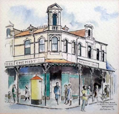 SW Paterson - Osborn Buildings Jeppestown - A stunning little treasure!! Bid now!