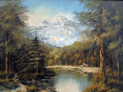 European School - Lake scene Nr 1