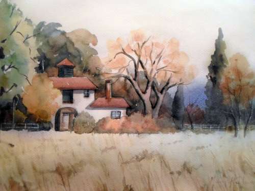 Mary Hulme - Farm house