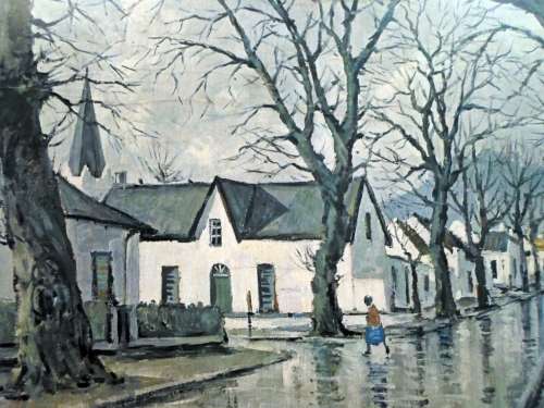 Don Madge - Street scene - Lovely print, giveaway price, bid now!!
