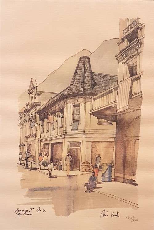 Peter Kent - hanover street district six - detailed limited edition print