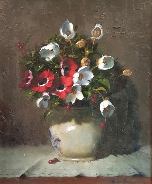 Hennie Griesel - Investment art at its very finest!! A signature piece! Bid now!