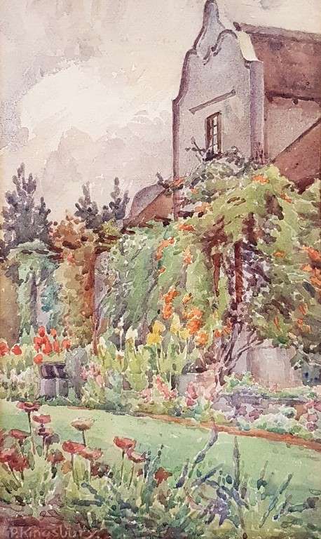 P Kingsbury - Garden in bloom