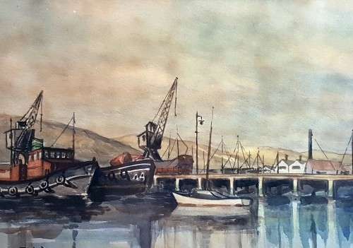 Wagner - Harbor scene