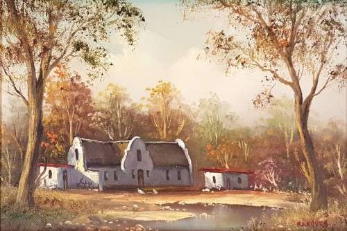 KJ Faure - Farmscene - A stunning little treasure!! Bid now!!