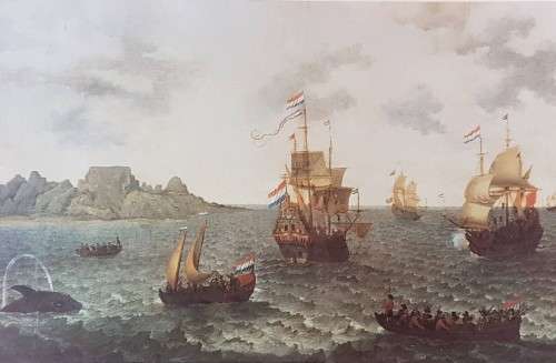 Adam Willaerts - The Amsterdam, Table Bay 9 March 1636