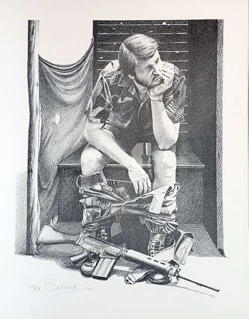 Peter Badcock - Longdrop - Images of war