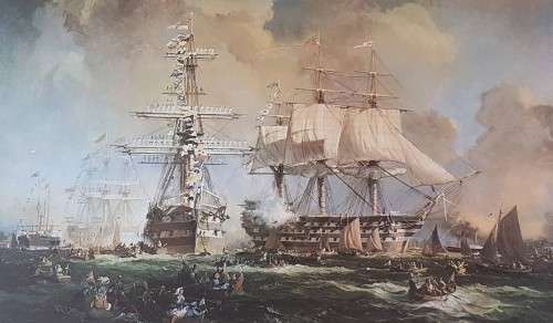 Leslie A Willcox - HM Ships Hindustan / Impregnable