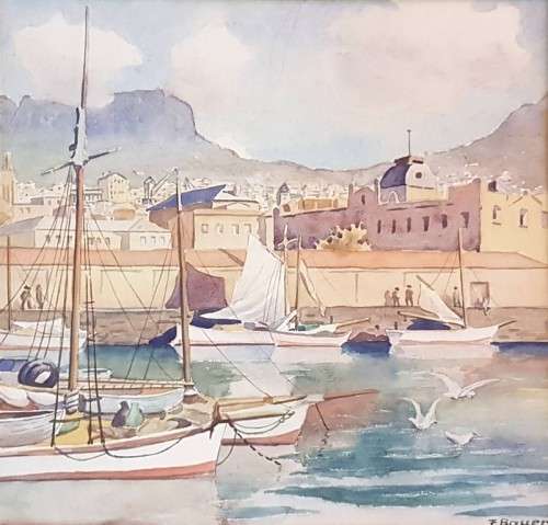 F Bauer - Cape Town and Table Mountain