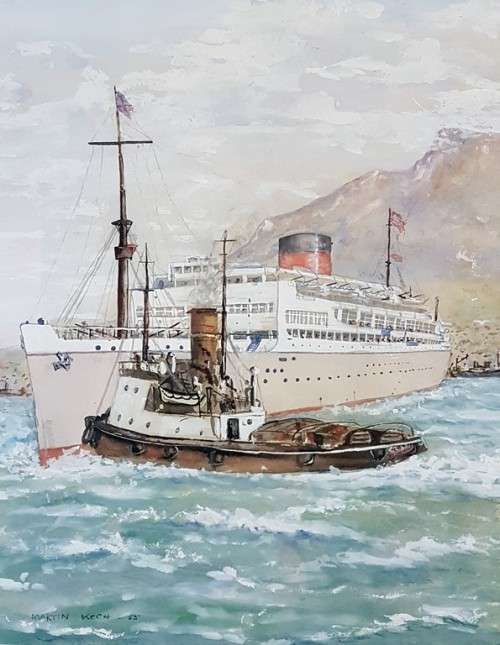Martin Koch - Boats in the harbor