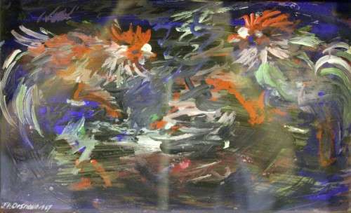 JH Orsmond - Cock fight - Beautiful! Low price, bid now!!