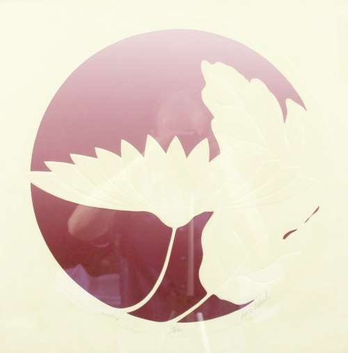 Reece Roberts - Lotus - Embossed lithograph
