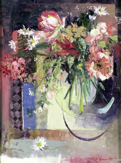 Marie Vermeulen Breedt - Floral arrangement - Investment art at its finest!! Invest now!!