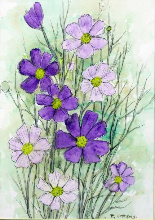 R Ottens - Still life flowers