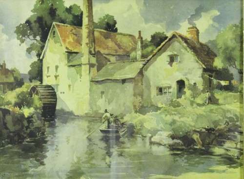 W Haas - Cotsword water mill