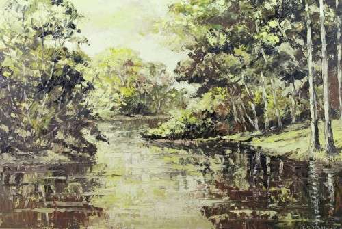 C.S. Ballantyne - River scene