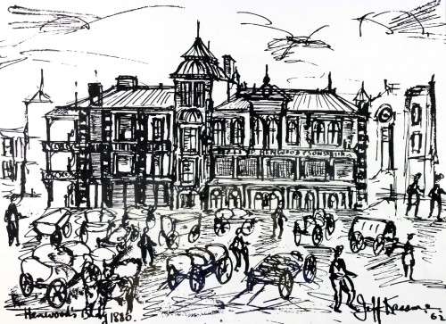 Jeff Kassman -  Henwoods building 1880