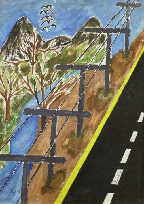 Percy Tshishonga - Telegraph road - Talented township artist
