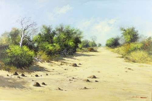 Louis Audie - Ross Farm - A magnificent landscape!! Investment art! Bid now! *Free courier!