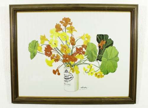Sandra Tomella - Pair of flower arrangements
