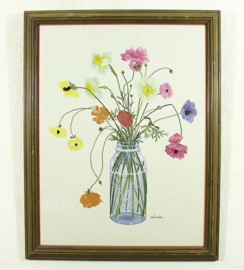 Sandra Tomella - Pair of flower arrangements