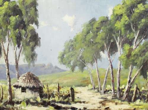 EB King - Rondavel among the trees