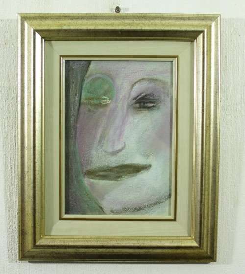 Nina Romm - After dinner mints - Pastel - A stunning piece of art! Bid now!