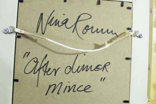 Nina Romm - After dinner mints - Pastel - A stunning piece of art! Bid now!
