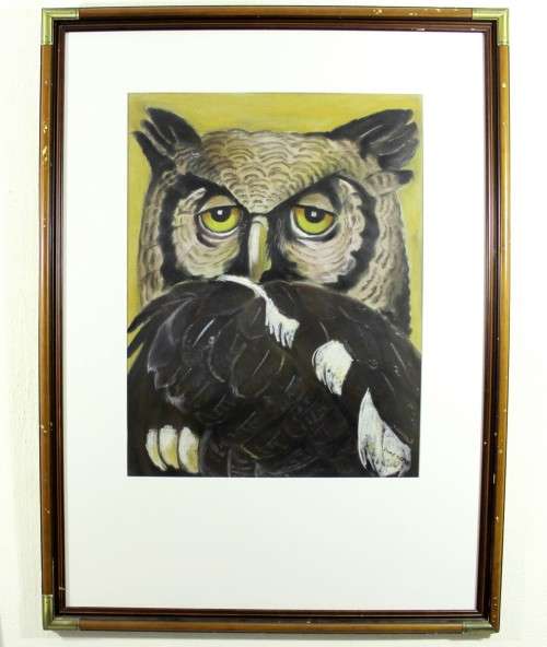 Duke Ketye (1943 - 2002) - Owl