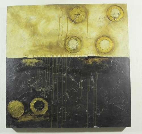 Abstract with gold