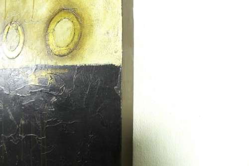 Abstract with gold