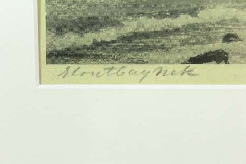Houtbay Nek - An old print