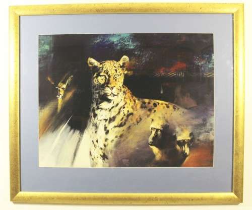 Derric van Rensburg - Collage print
