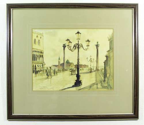 Simon Hodge - Piazotta de S Marco, Venice