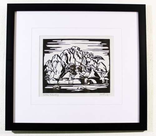 Pierneef - Matala Pietersburg - A beautiful photo lithograph!! Bid now!