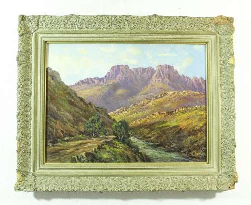 Charles Masser - Mountain scene