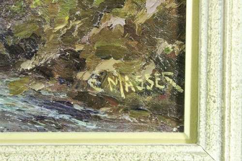 Charles Masser - Mountain scene