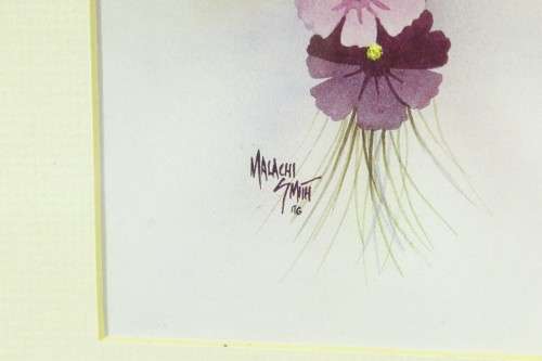 Malachi Smith - Still life flowers - Print - Take a look now!! Giveaway price!