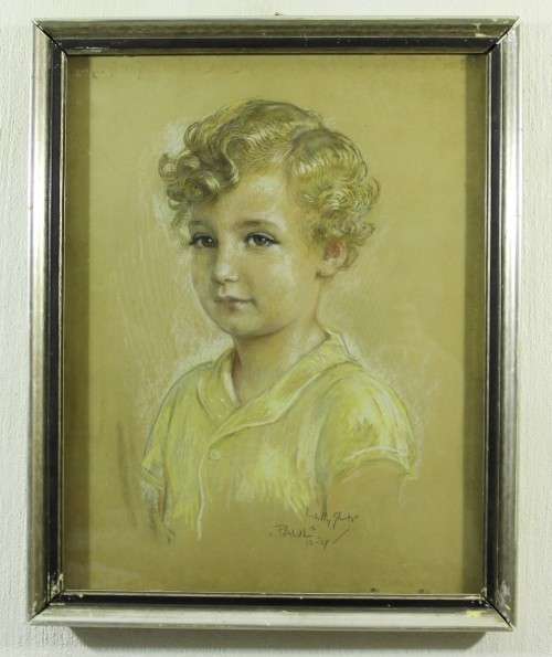 Willy Sluiter - Paul 1937 - Pastel