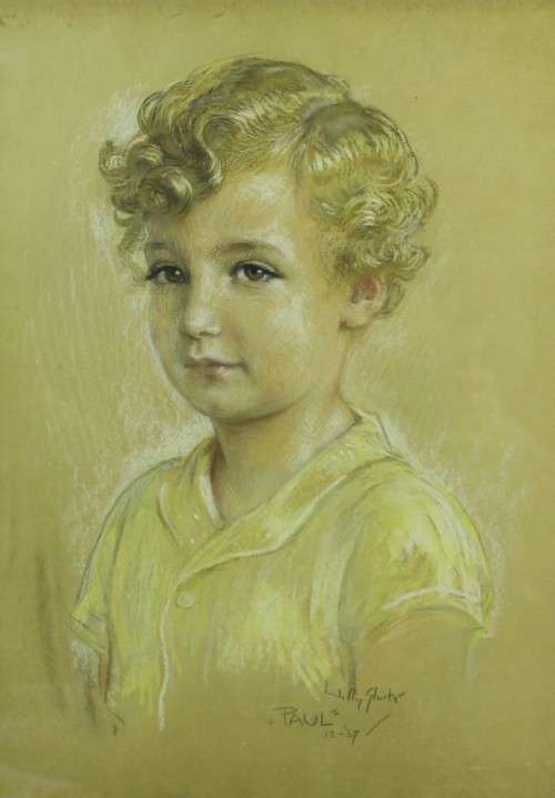 Willy Sluiter - Paul 1937 - Pastel