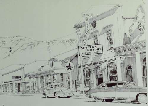 JJ Bams - 10 Caledon Street - Limited edition print