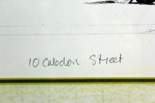 JJ Bams - 10 Caledon Street - Limited edition print