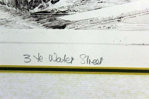 JJ Bams - 3 de Water Street - Limited edition print